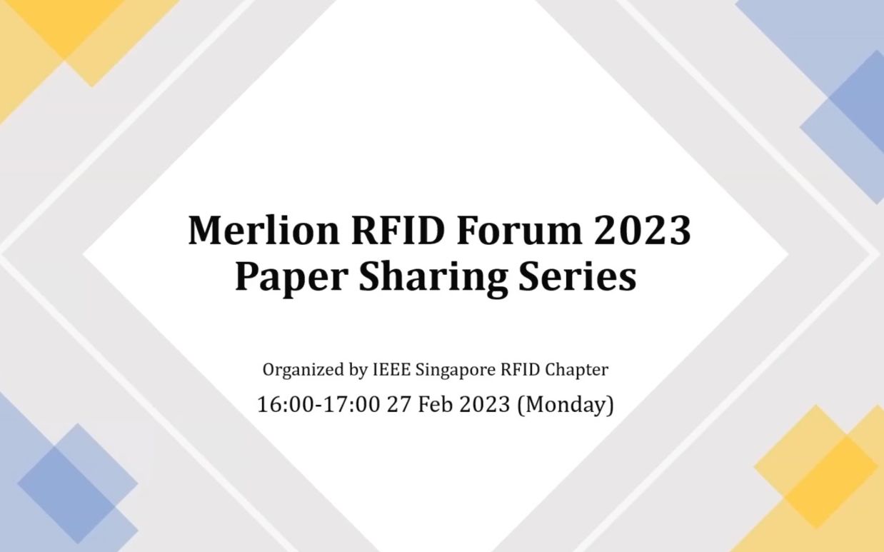 Invited Presentation at Merlion RFID Forum 2023 LightControlled Phased Arrays哔哩哔哩bilibili