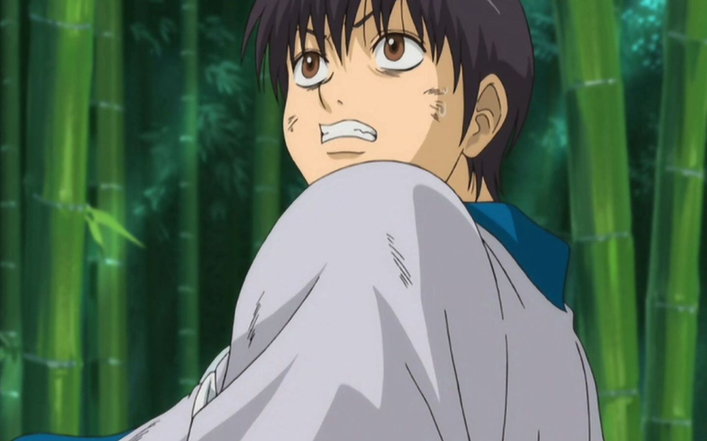 银魂 柳生篇5 当上厕所没纸的时候 你是用钱还是用秘籍_哔哩哔哩_bili