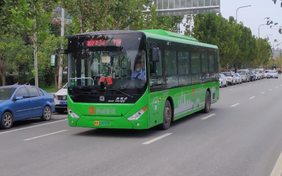 【pov19】西咸公交827路全程前方展望