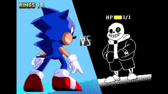 Download Video: 【Undertale动画/授权代发】Sonic vs Sans REMAKE（BY：Endrew Hagrid）