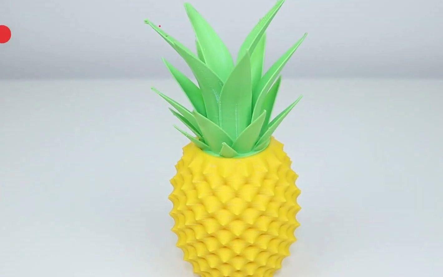 3d打印模型菠萝储物盒 stl下载