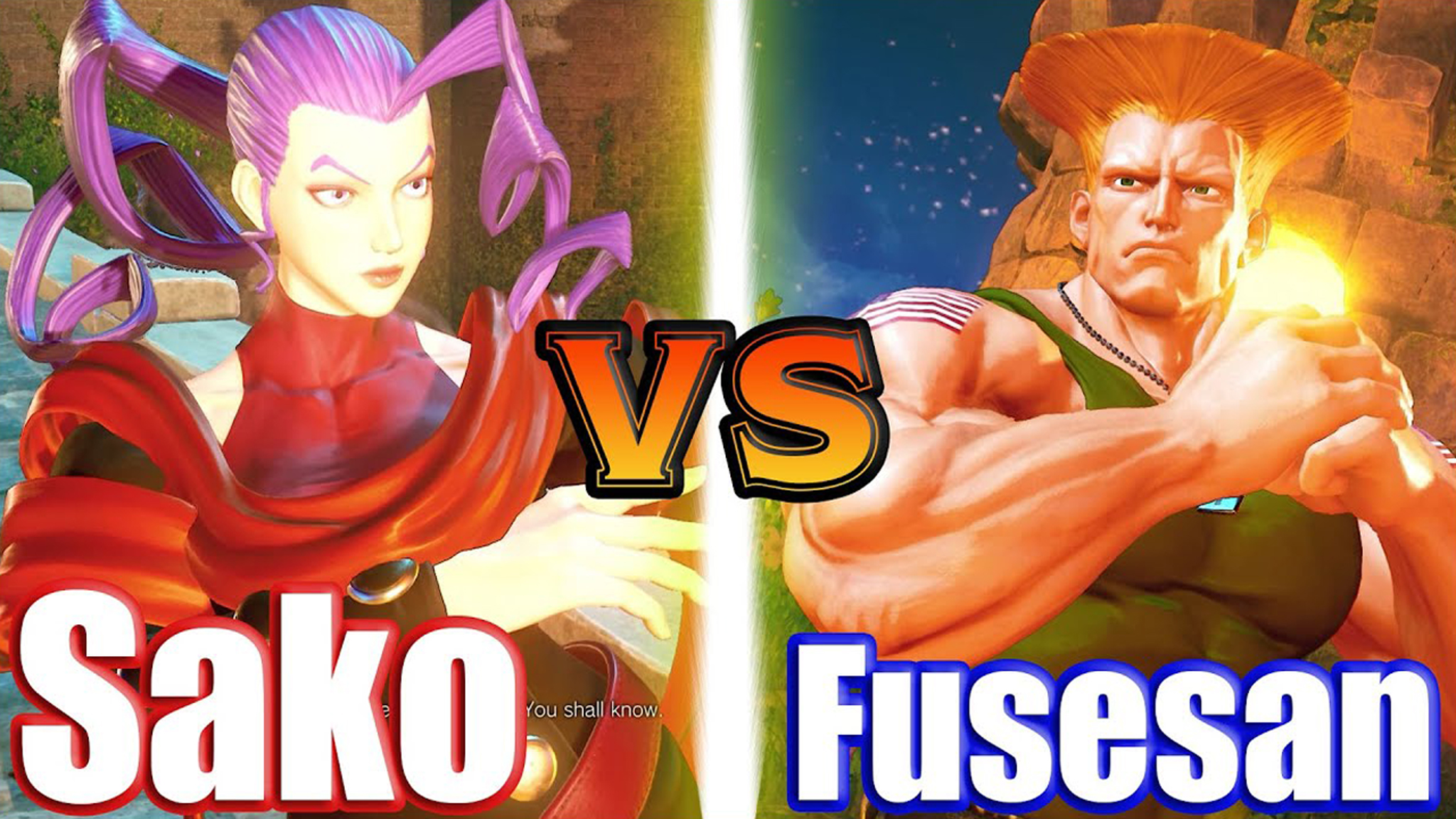 街霸 5:sako(羅絲)vs fusesan(古烈)~s~f-v