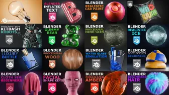 Download Video: 【GPT4 精翻】初学者/Blender 26个完整小案例