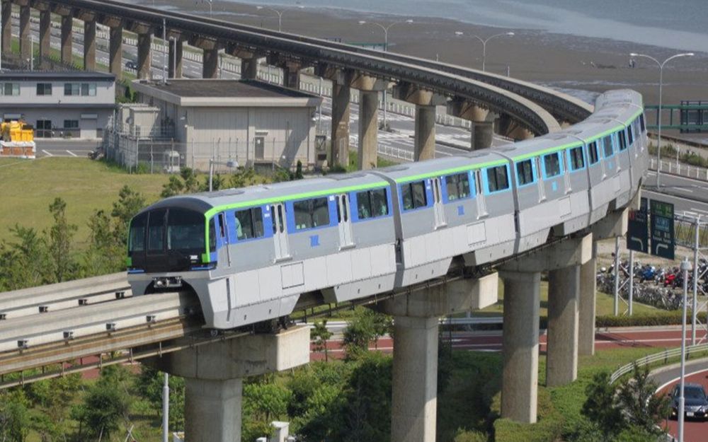 【一站到底系列】前方展望模拟03:日本东京单轨电车 单轨滨松町——羽