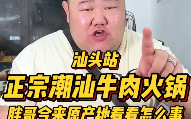 正宗潮汕牛肉火锅哔哩哔哩bilibili