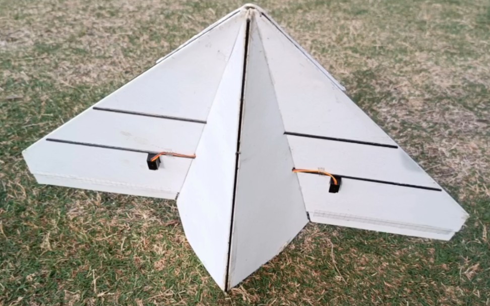 自制微型航模纸飞机,公园就能飞