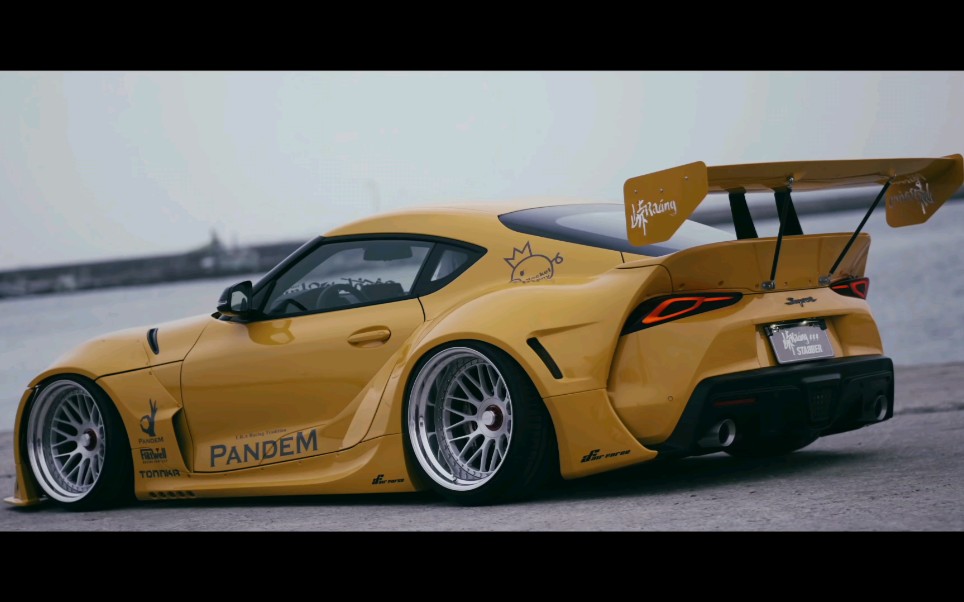 4k高清 pandem rocketbunny 宽体牛魔王 a90 toyota supra stance