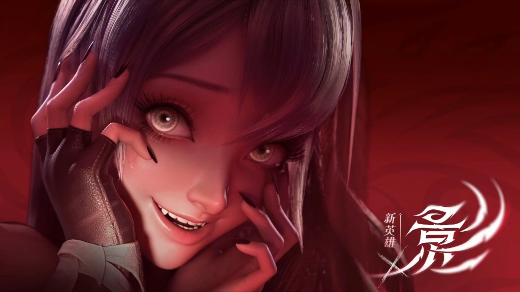王者荣耀新英雄影动画上线,下赛季护航英雄.感觉怪怪的.病娇一样!