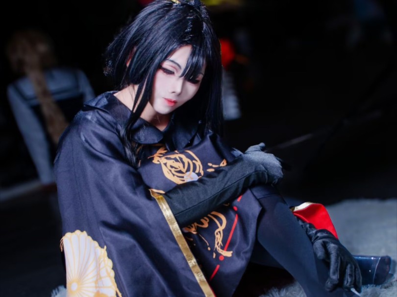 初中妹妹第一次cos面灵气(71˙▽˙71)