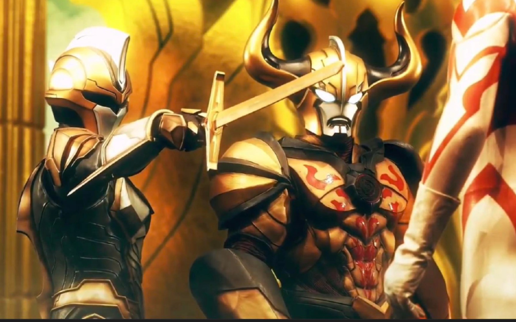 奥特曼银河格斗3第一集部分截屏,黑暗四天王只是前锋,boss登场意味着