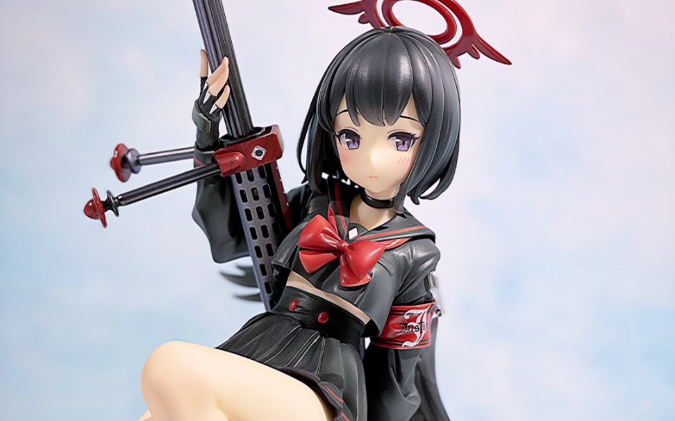 【碧蓝档案】真白手办_哔哩哔哩_bilibili