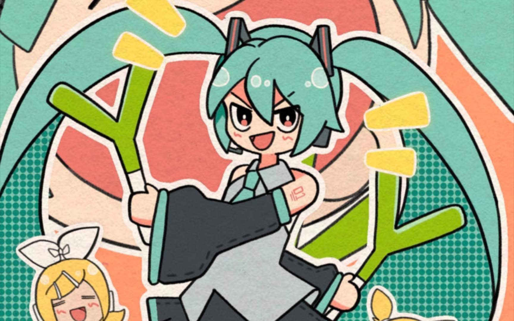 (绘画)一首甩葱歌认识初音未来