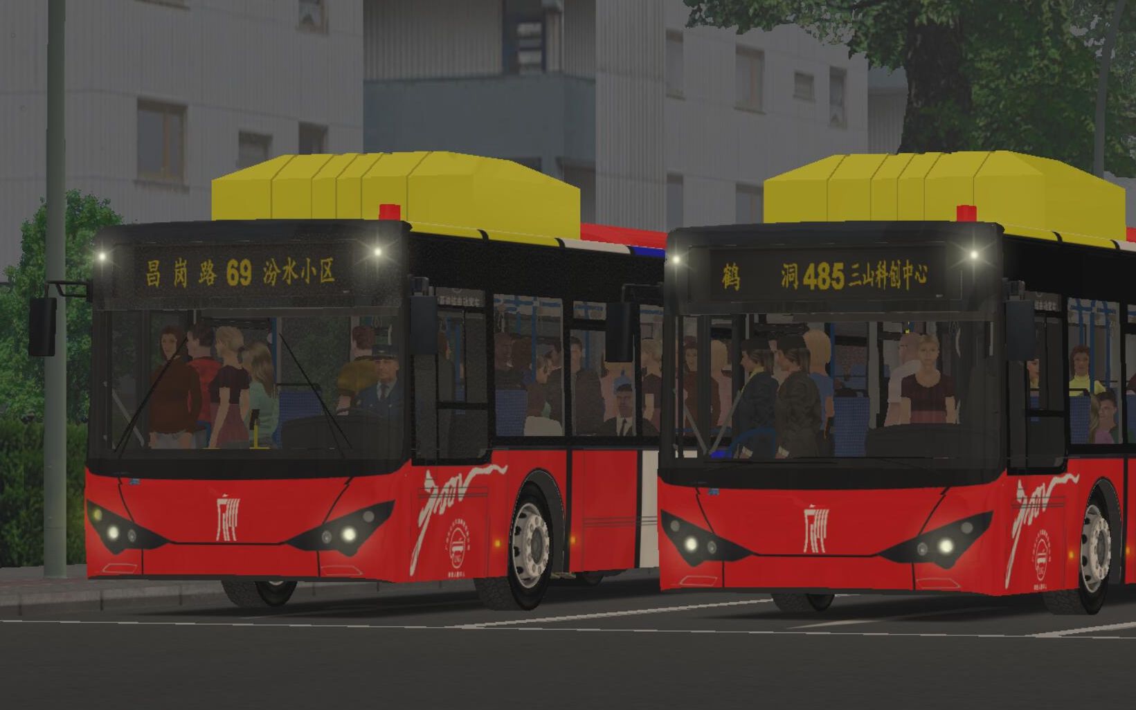 [驿路的驿生]gpt比亚迪k9fe纯电动客车在金河211路,比野鸡还野鸡的