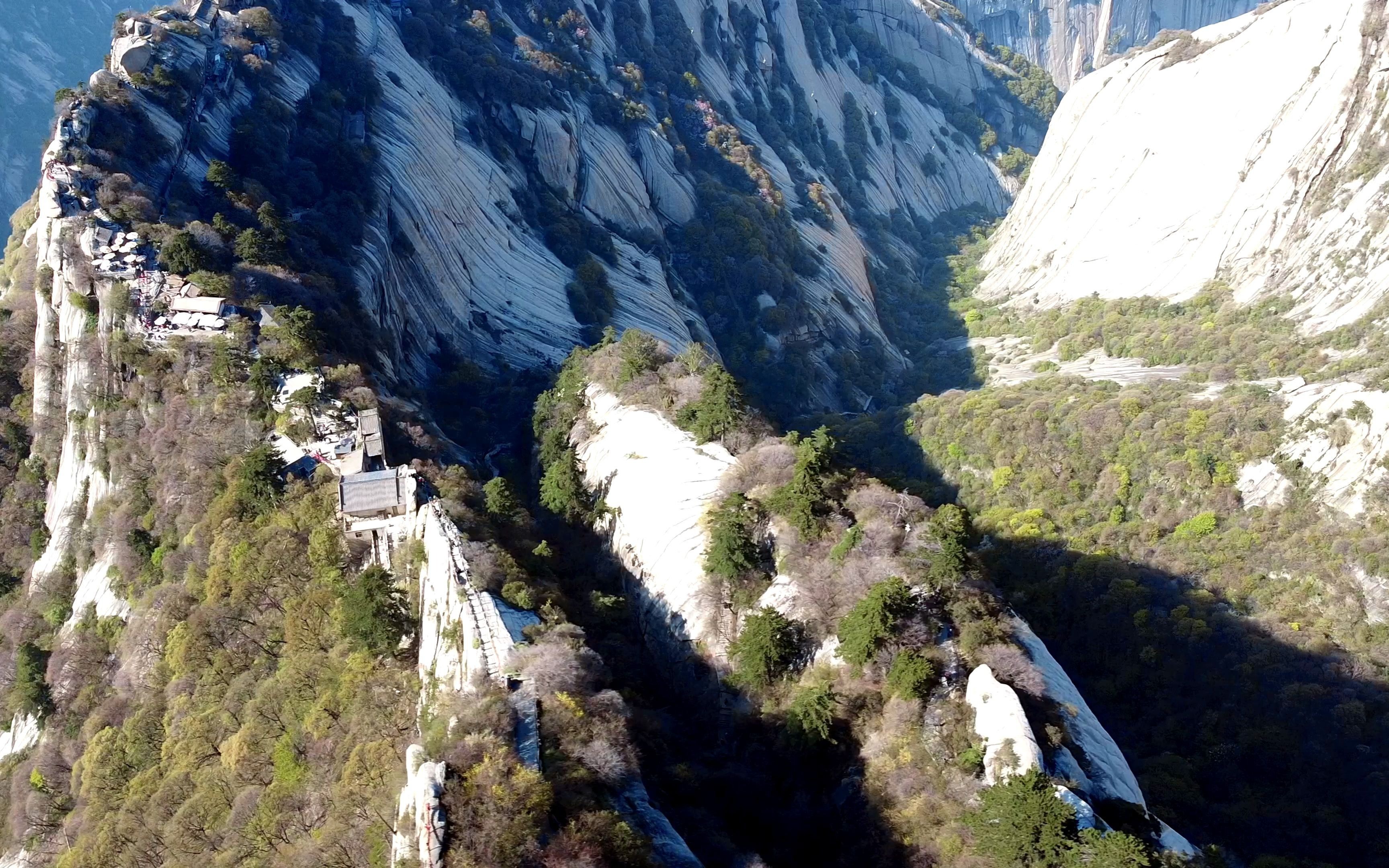 西岳华山,险峻程度确实名不虚传