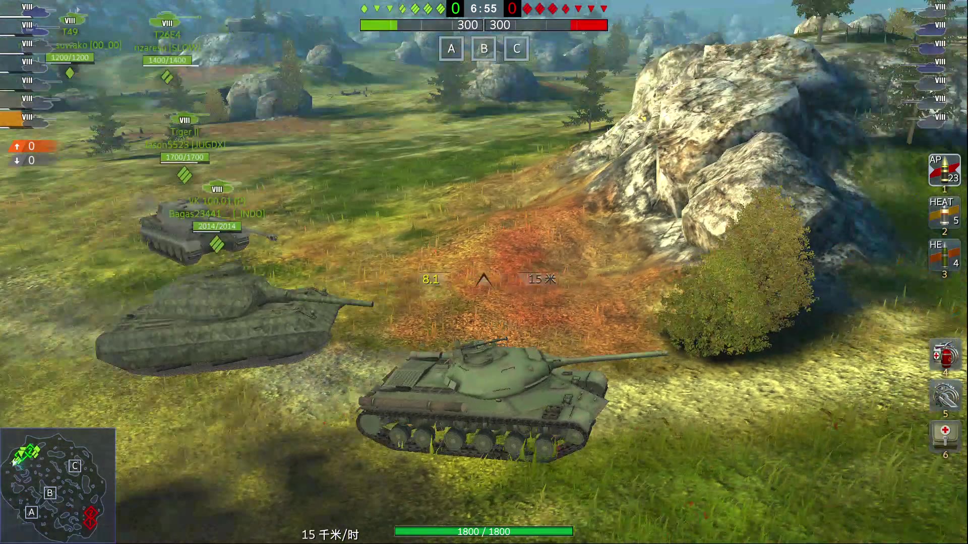 我的新车:wz110!(看简介)坦克世界闪击战