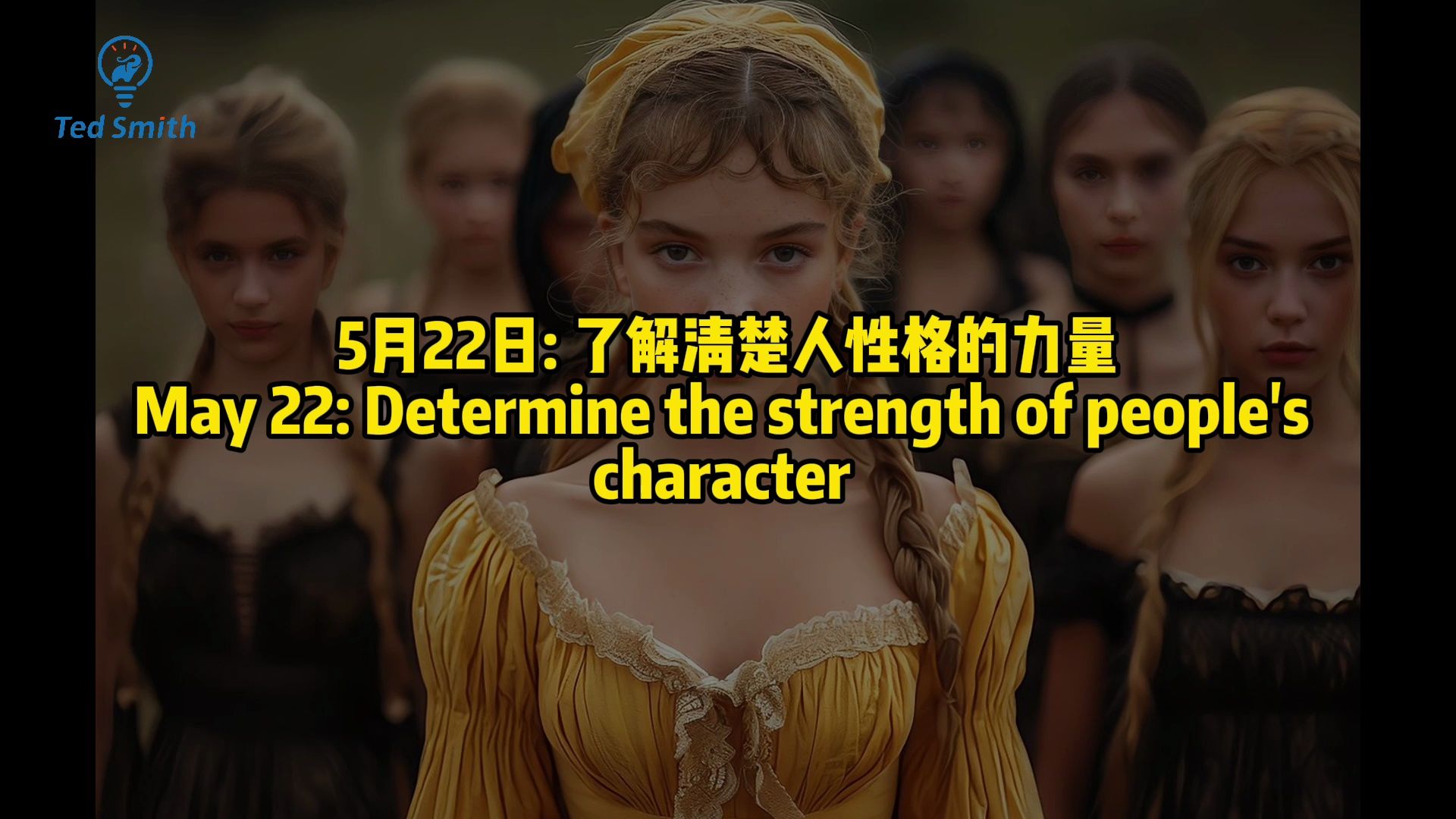 [图]5.22 Determine the strength of people's character