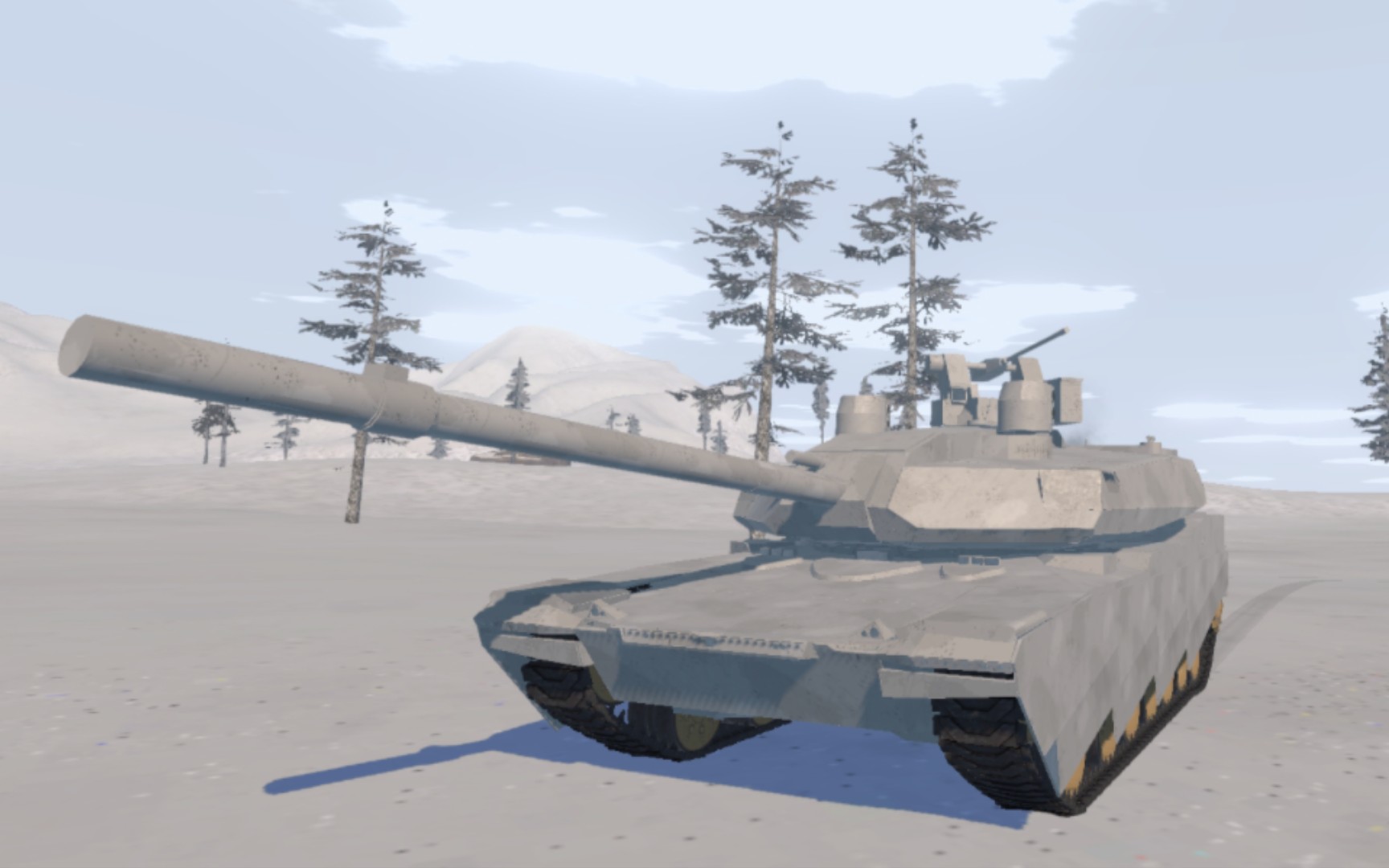 装甲纷争:决定版 美利坚的新一代坦克—"艾布拉姆斯"x