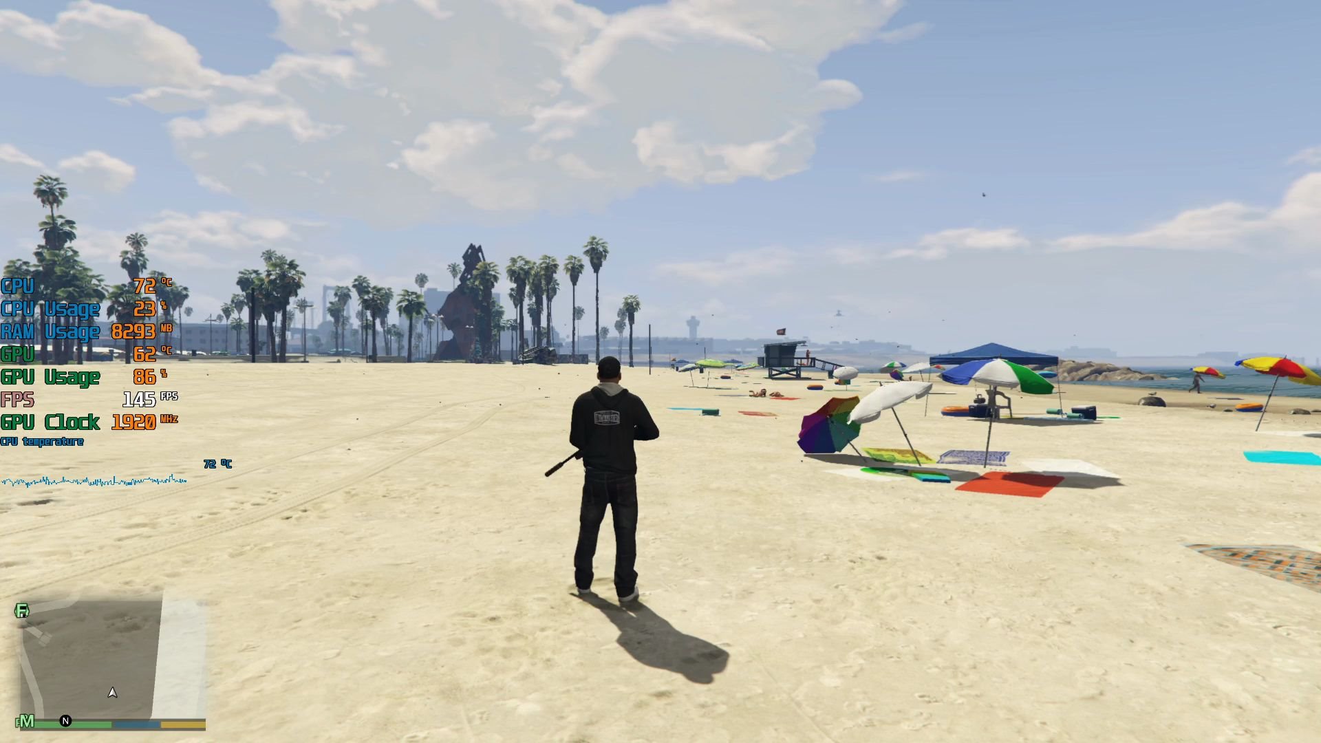 【gta5】在沙滩上这么做真的好吗?