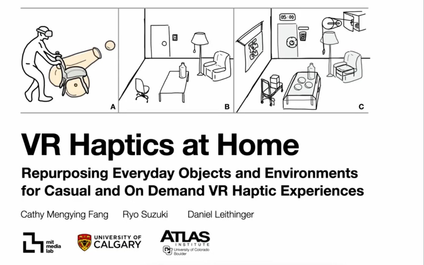 VR体验设计|MIT最新研究:基于家庭日常物品的VR触觉反馈设计|交互设计学习、交互设计考研哔哩哔哩bilibili