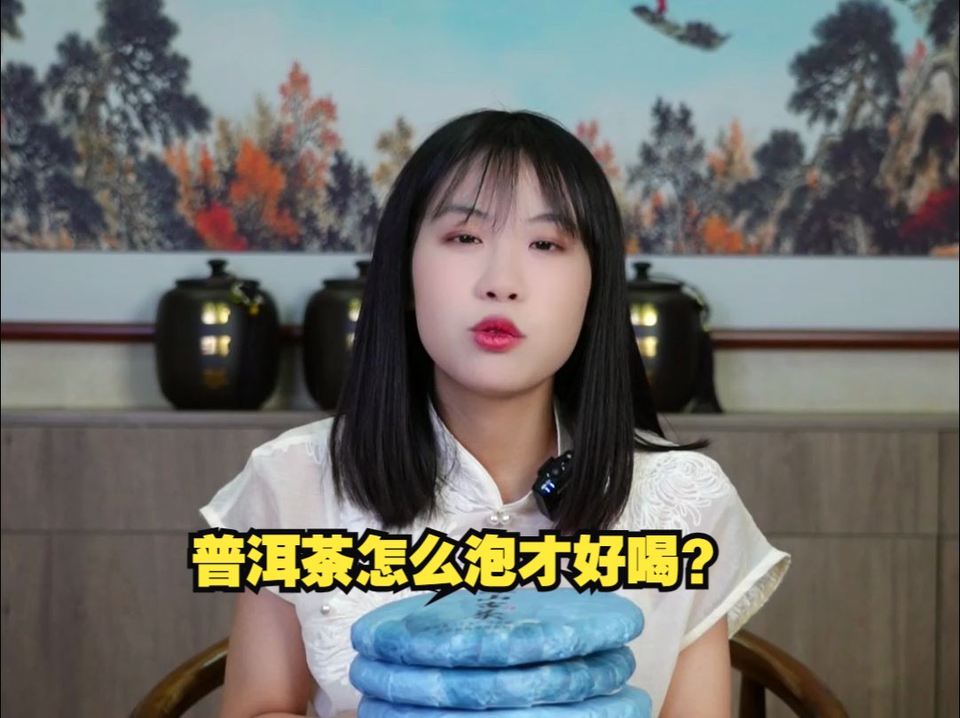 普洱茶怎么泡才好喝?哔哩哔哩bilibili