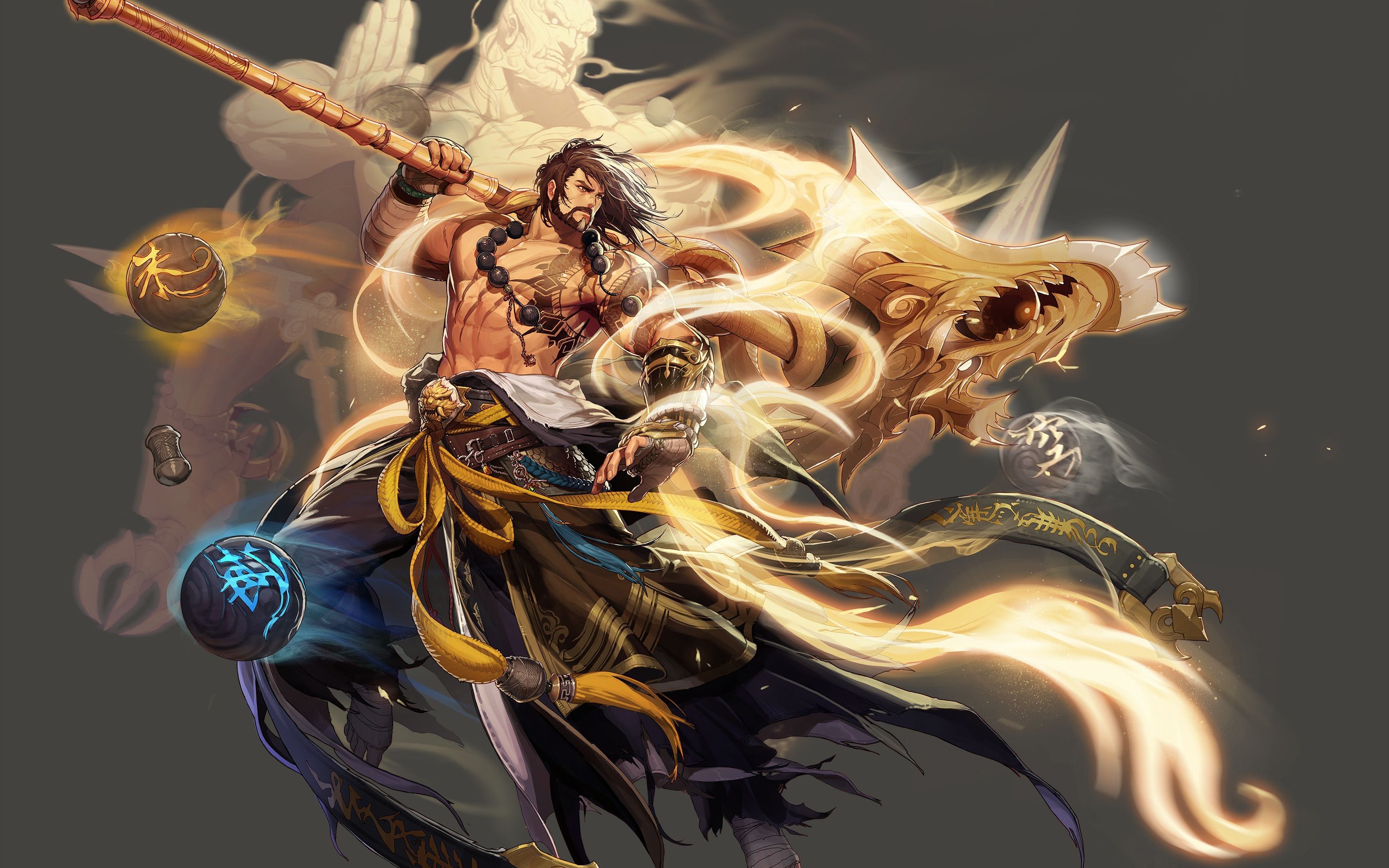 黄龙之斧!驱魔二觉一斧秒杀三牛卡赞 · 阿斯特罗斯 · 清夜