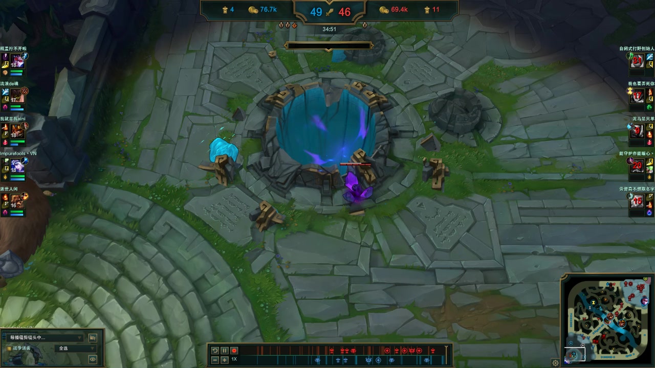 传送门丝血爆基地星际玩家环游lol