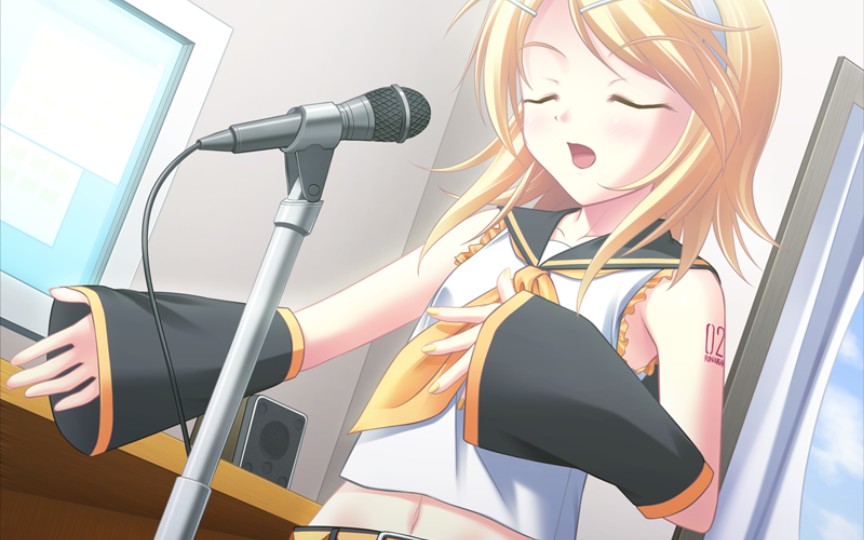 初音未来 初音之歌 铃音之声--cg