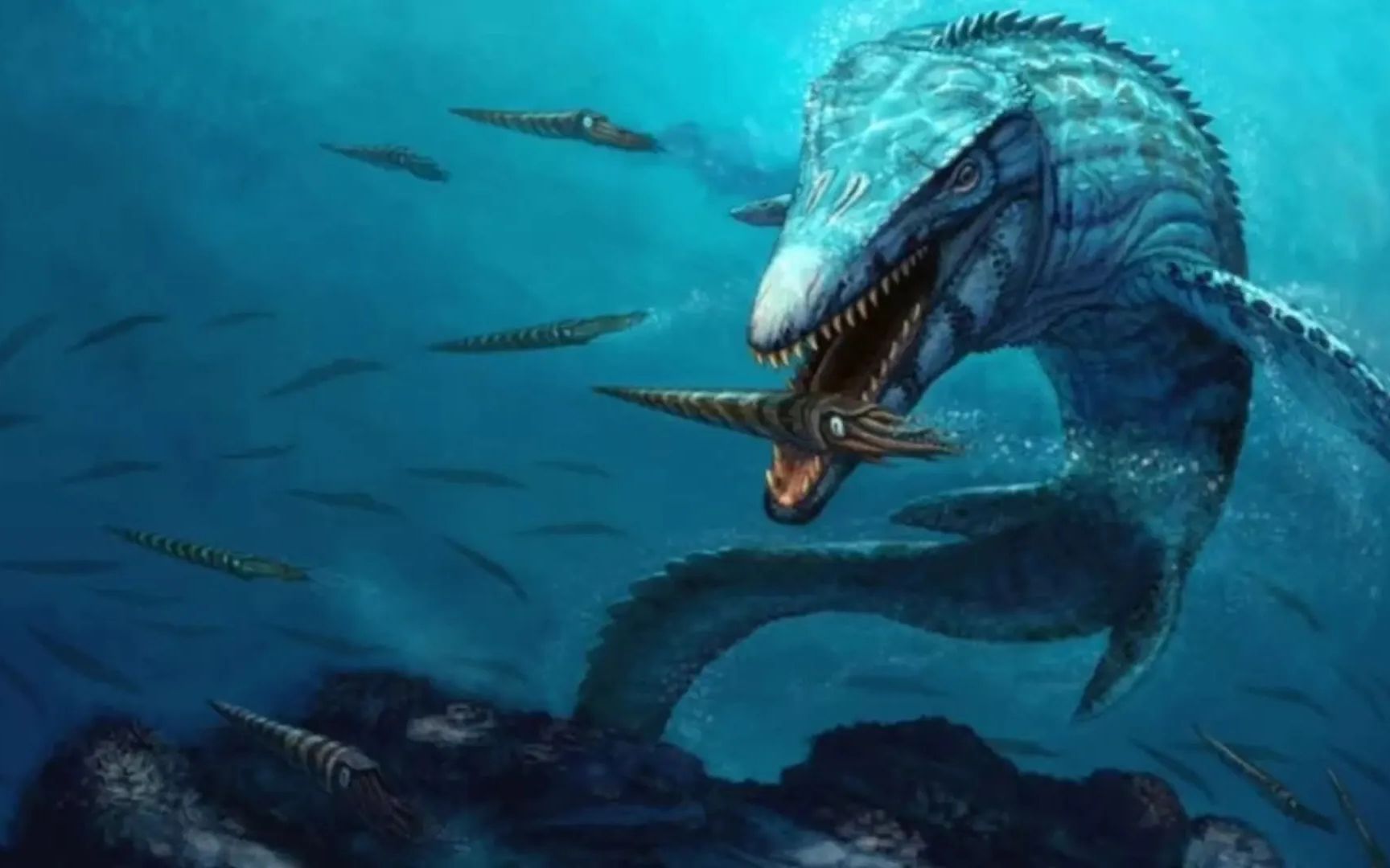 最恐怖的海洋史前巨兽图片