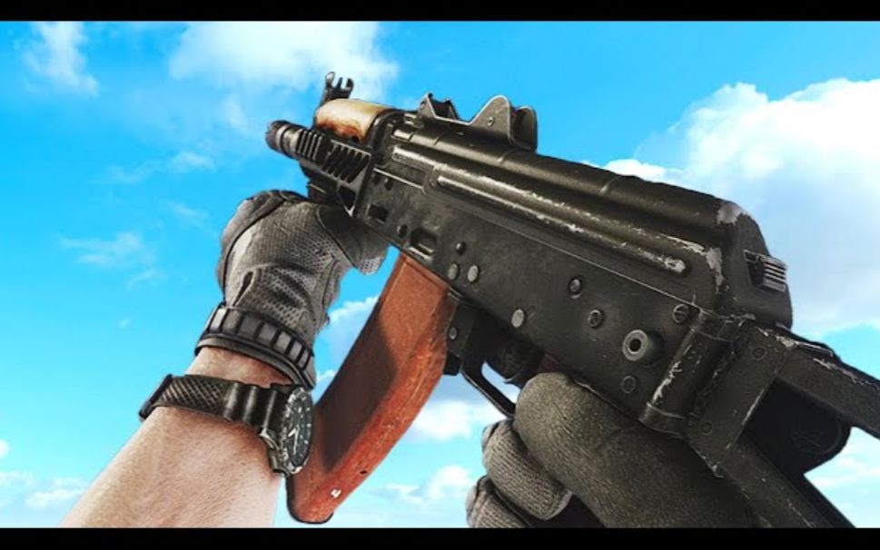 aks-74u在30个不同游戏里的表现对比