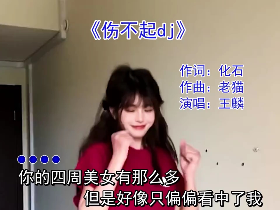 伤不起(dj版),你的微博 里面辣妹很多.哔哩哔哩bilibili