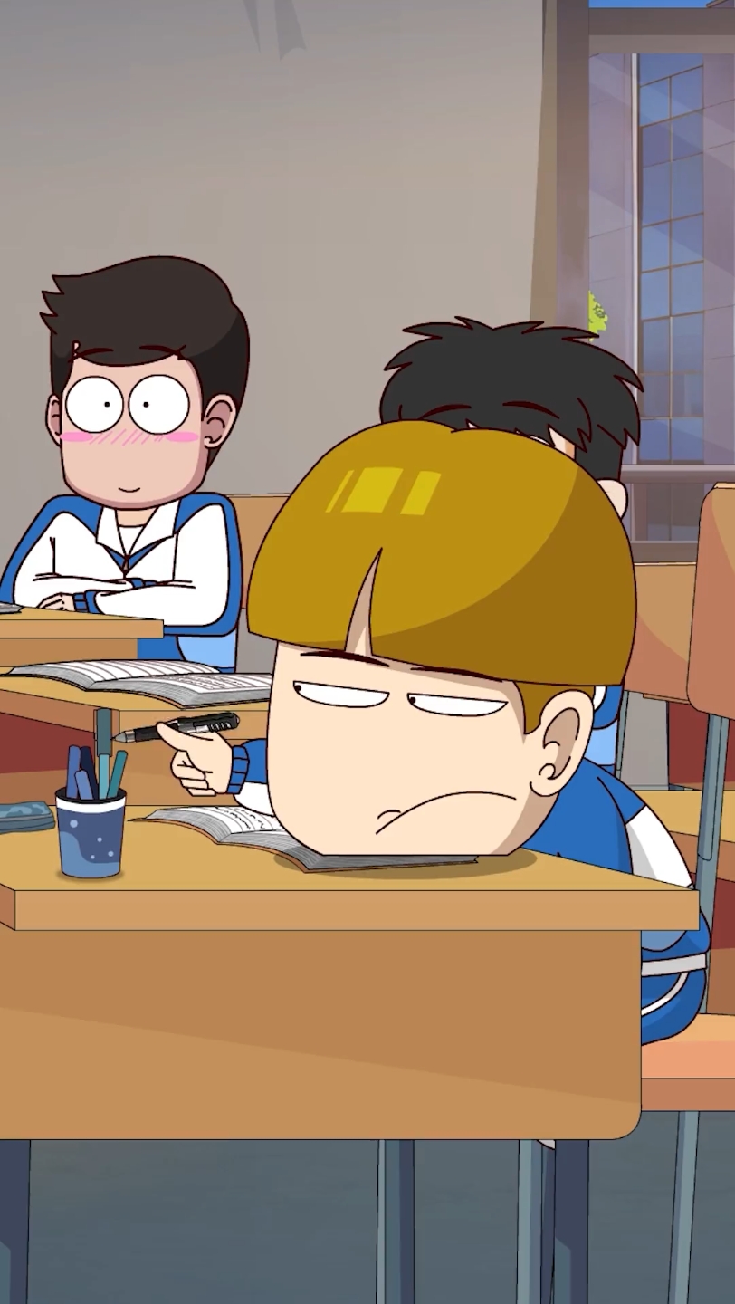 没有解决不了的麻烦,只有不够厉害的同桌# 搞笑