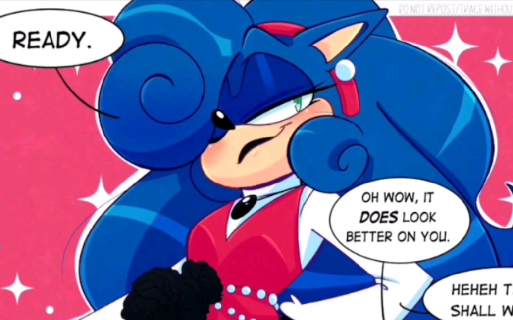 [图]- Red Dress - Sonic the Hedgehog Comic Dub >