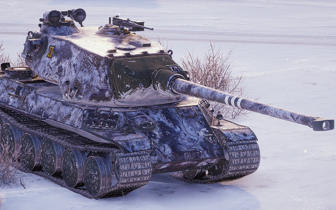 坦克世界amxm4mle516杀9千6伤害极地冰原