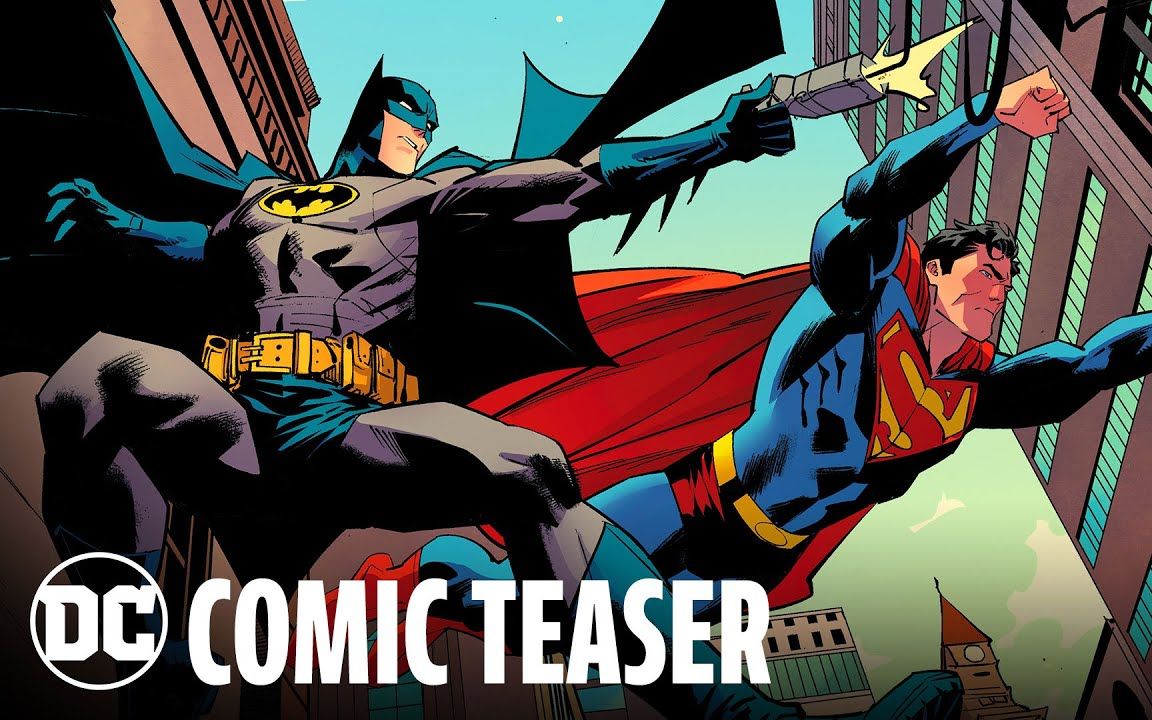 世界最佳搭档|新刊预告|Batman/Superman: World's Finest | Comic Teaser哔哩哔哩bilibili