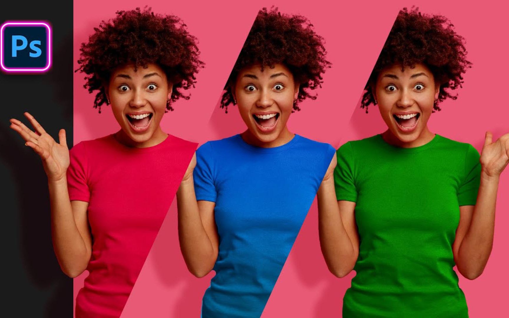 ps改色方法三, 1分钟教你把衣服颜色改为渐变色