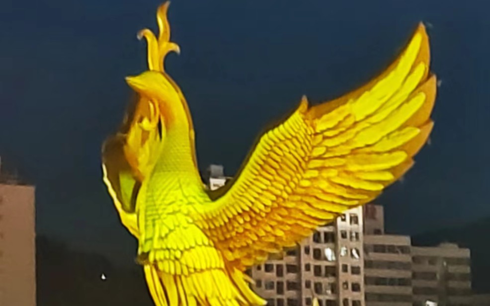 宝鸡凤县满天星凤凰音乐喷泉