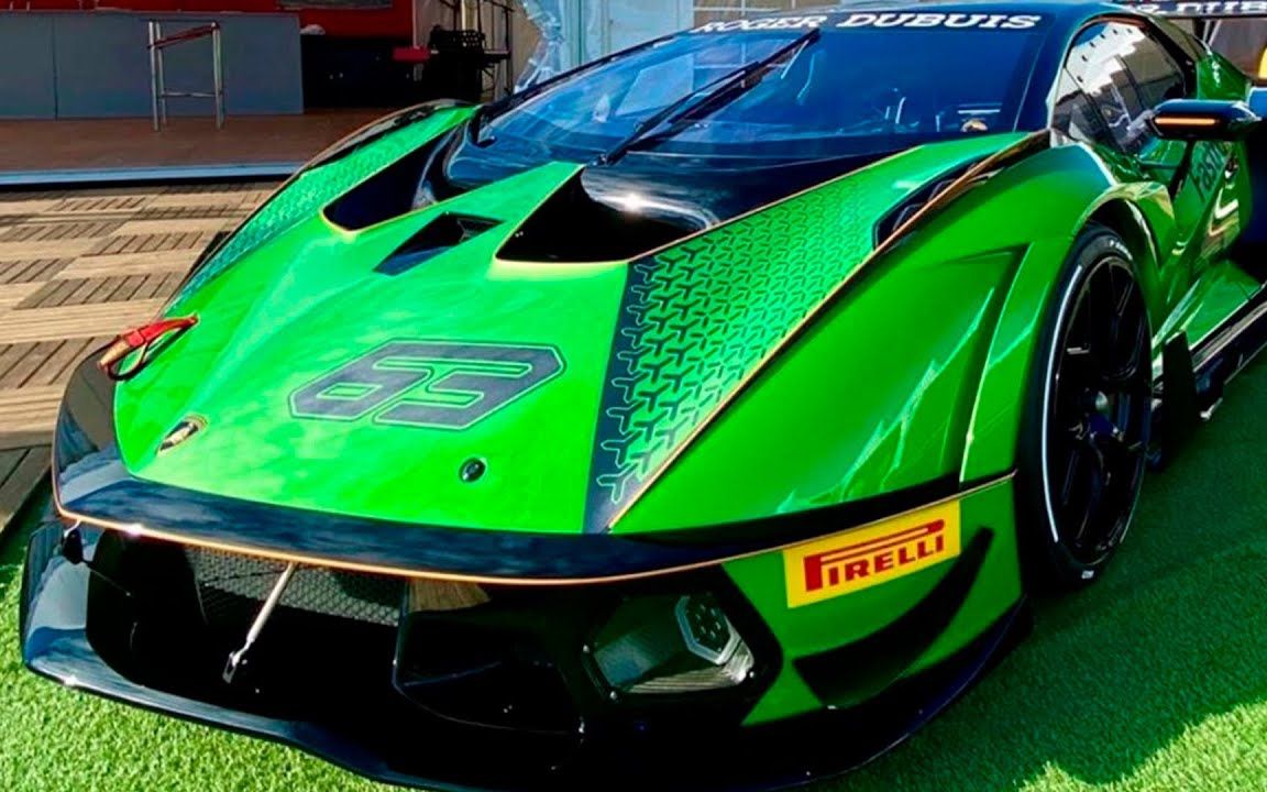 终极赛道野牛兰博基尼essenzascv12近距离观赏