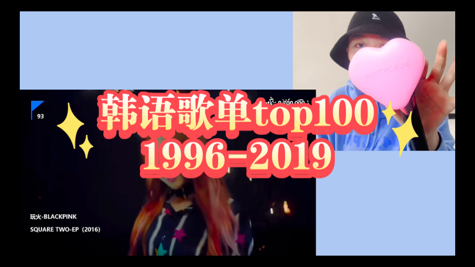 19962019韩语榜单top100哔哩哔哩bilibili