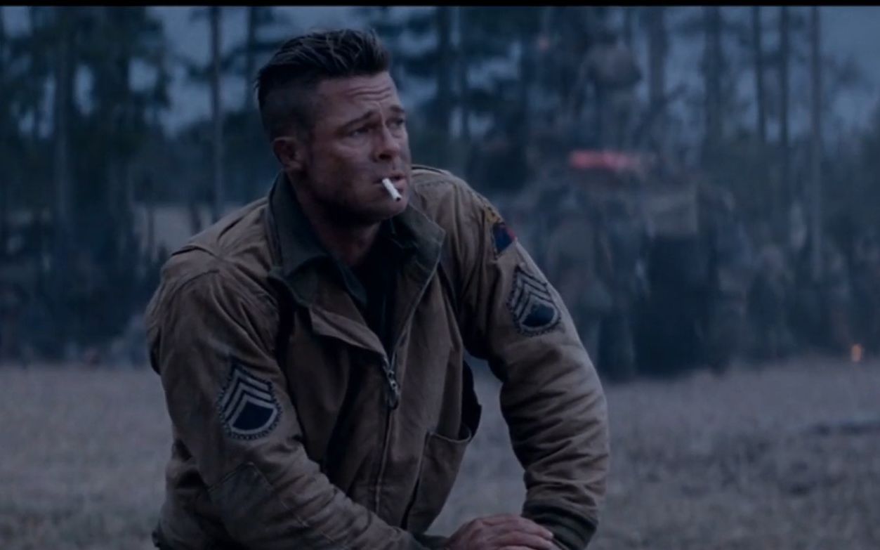 狂怒 fury (2014) 团队核心布拉德·皮特 brad pitt