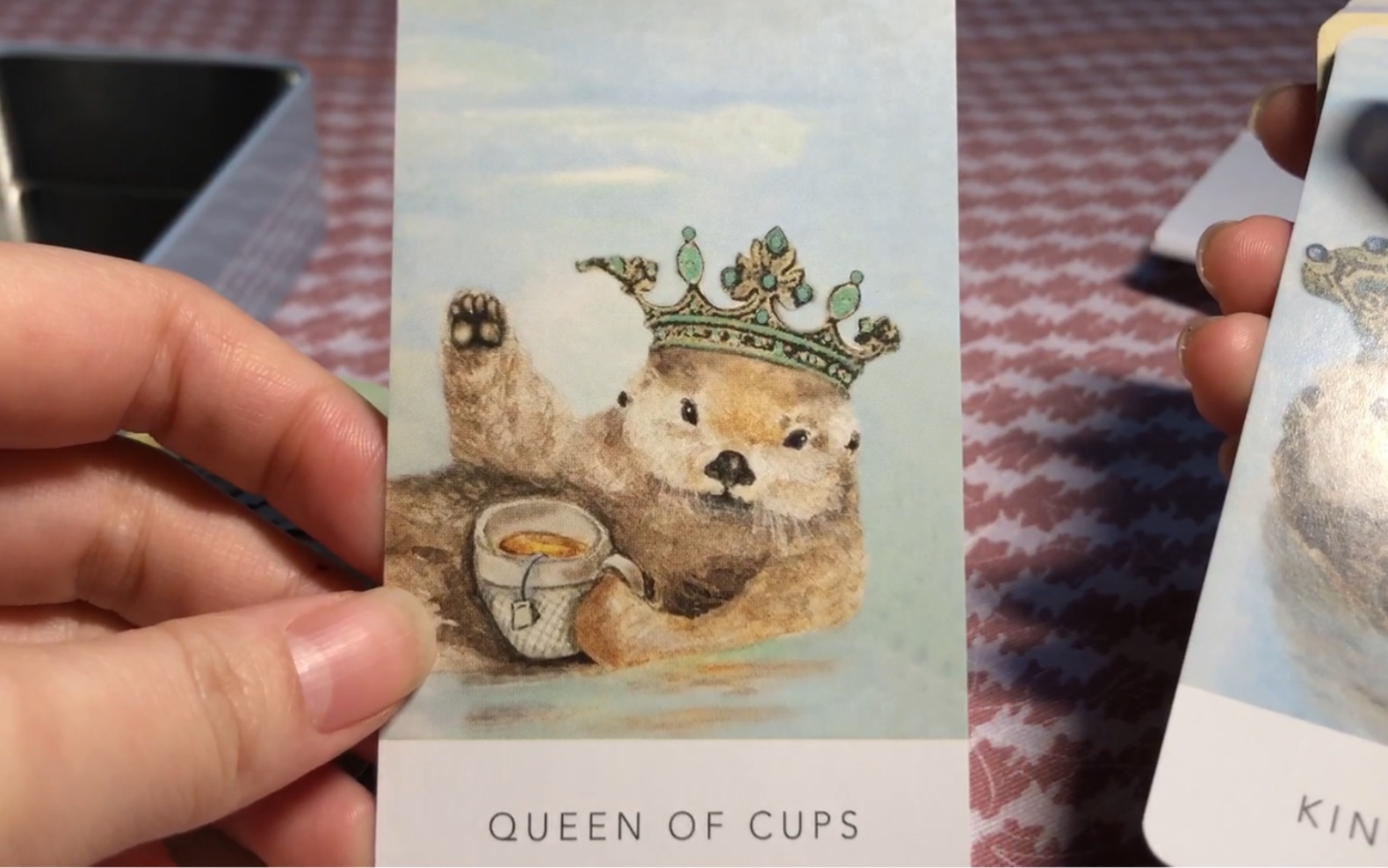 白色鼠尾草塔罗牌