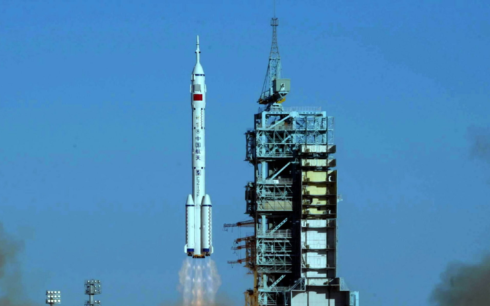 航天模拟器高仿神舟五号载人飞船点火绕地到着陆