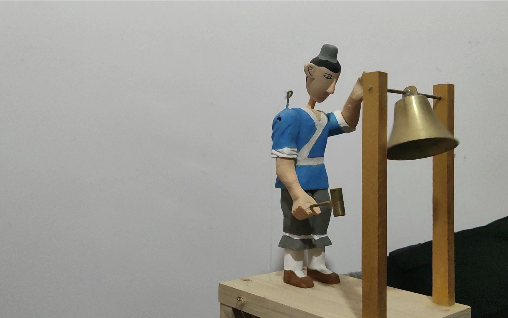 机关木偶之掩耳盗铃(钟)