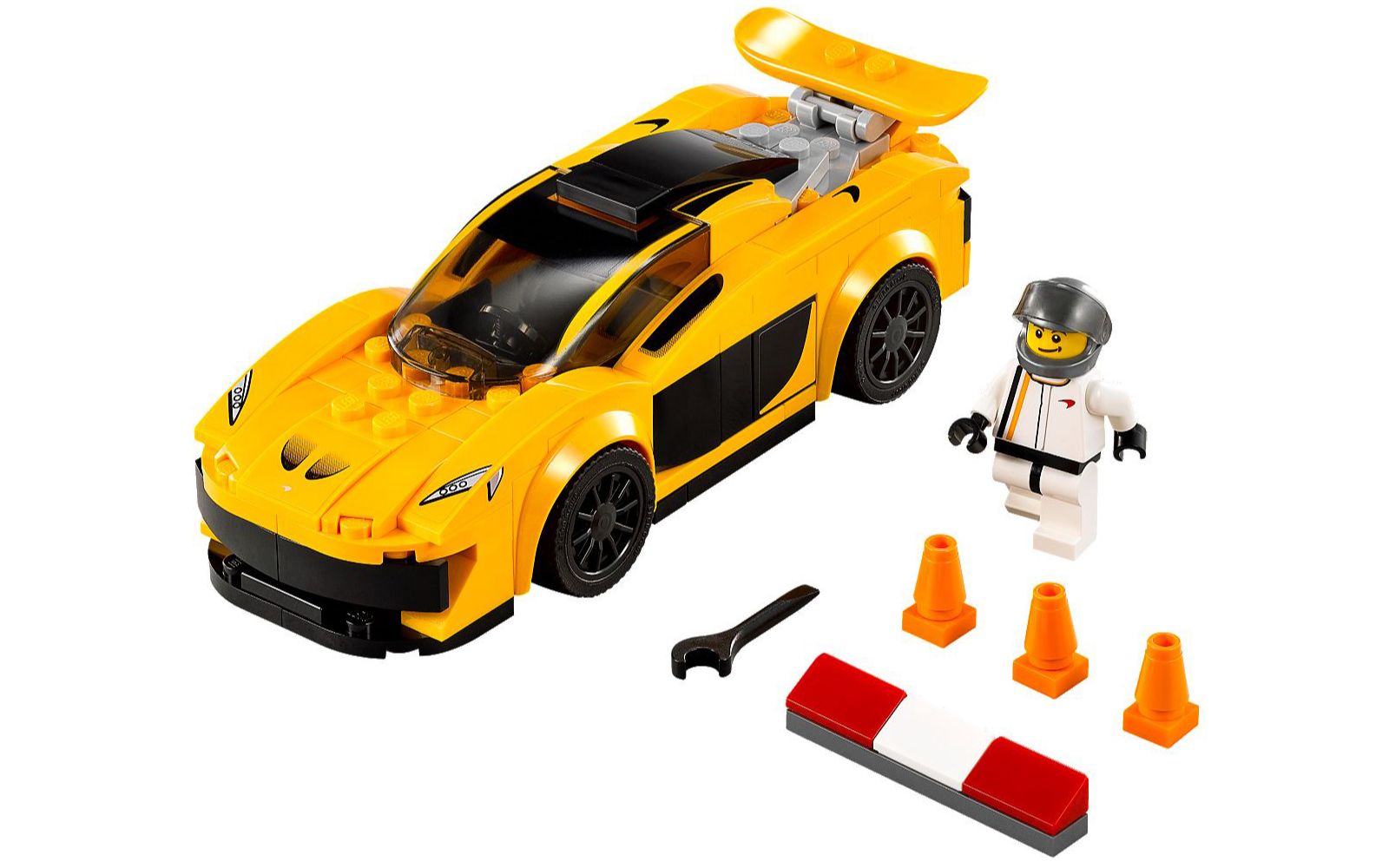 乐高 lego 75909 speed 超级赛车系列 迈凯轮p1跑车 2015速拼评测