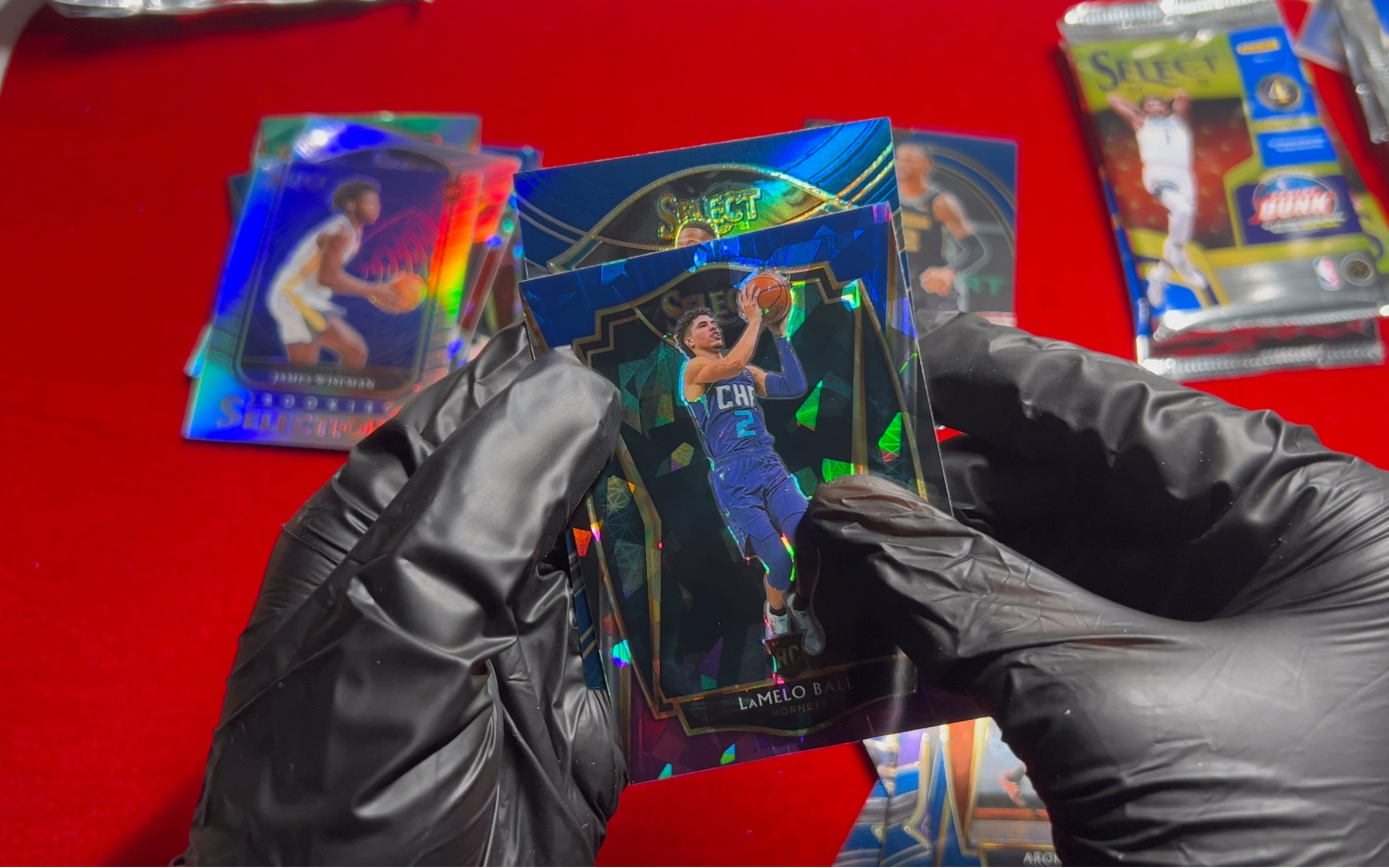 20-21 帕尼尼 panini select blaster手雷盒 mega盒 球星卡 好卡看