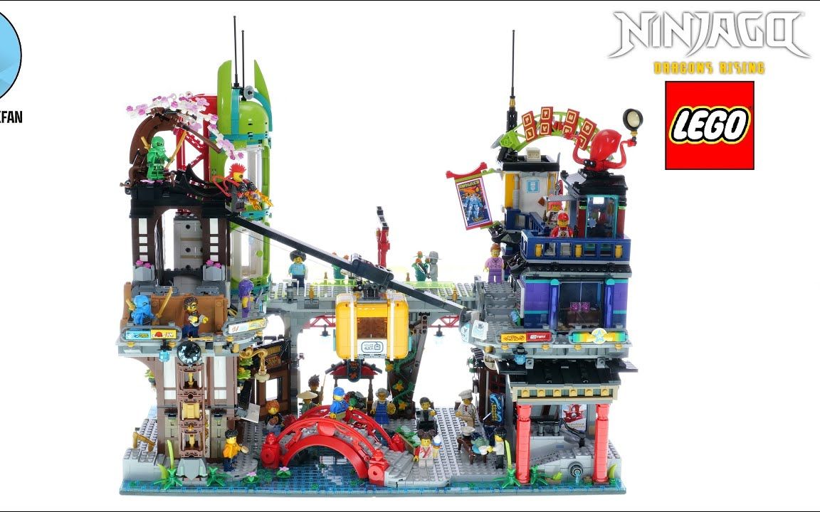 乐高 71799 幻影忍者城市市集 速组评测