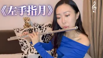 《左手指月》长笛演绎版｜高音有难度吗？听听就知！香蜜沈沈燼如霜片尾曲｜长笛老师
