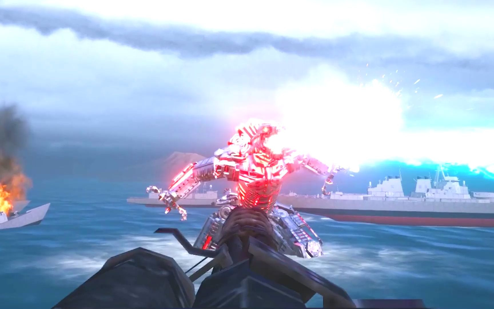 和平精英:新模式抢先看,打败机械哥斯拉,哥斯拉最终之战来袭!