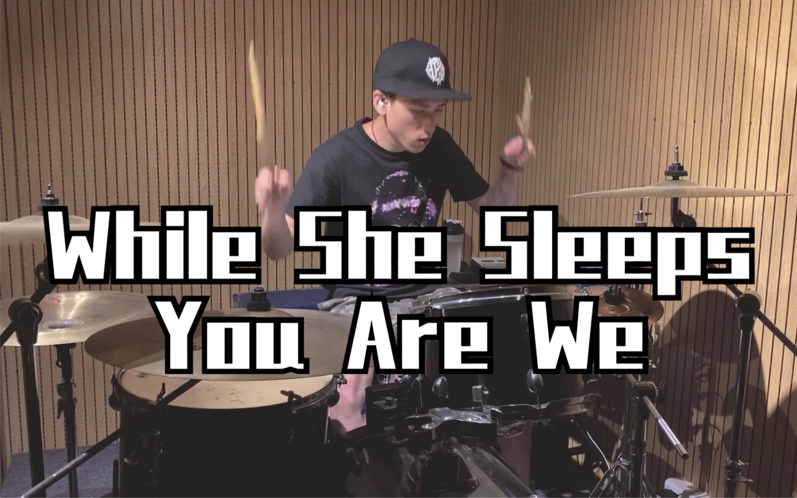 【打鼓的毛迪】【架子鼓】高燃凶猛的攻击性金属核!|While She SleepsYou Are We|Drum Cover哔哩哔哩bilibili