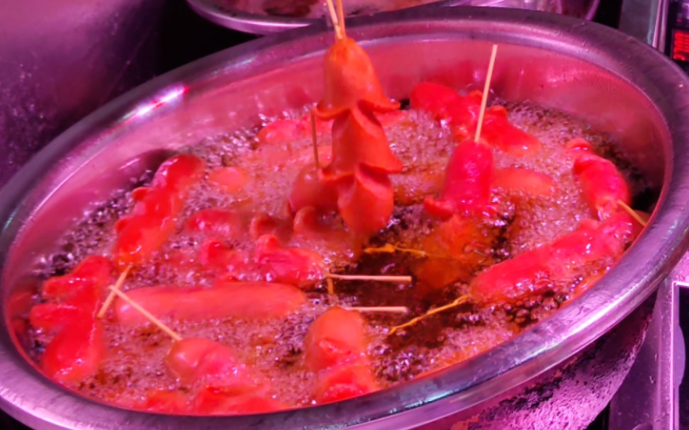 南宁农院路探店~肥诺诺~炸热狗好香~炸鸭腿也不错