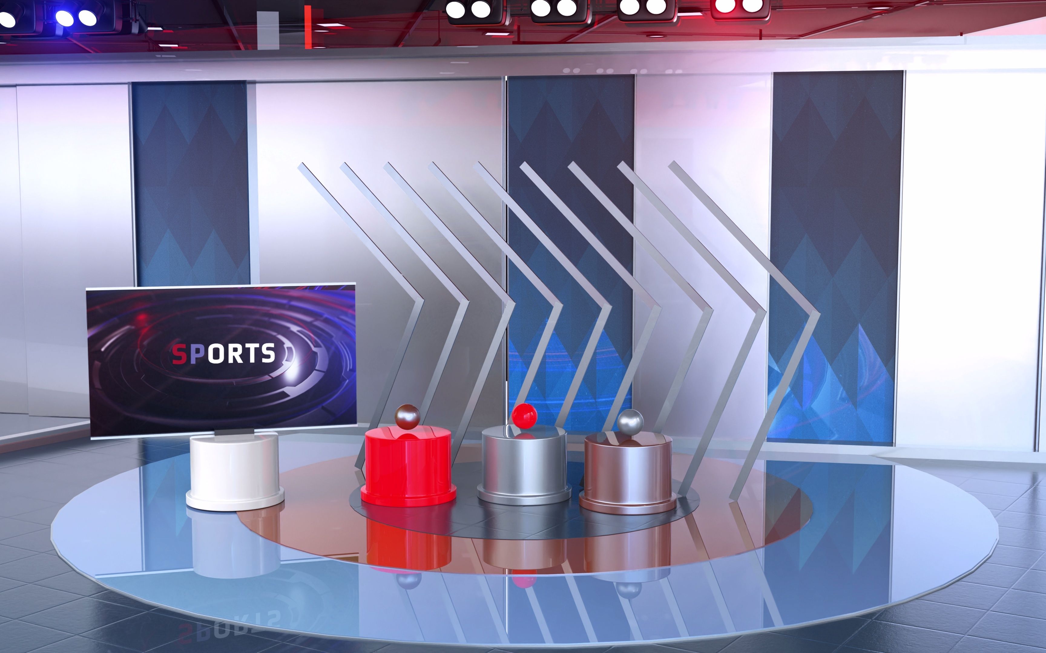 3d虚拟演播厅|科技发布厅08_哔哩哔哩_bilibili